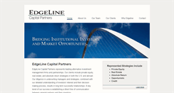 Desktop Screenshot of edgelinecapital.com