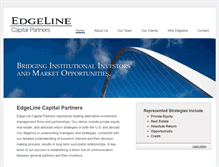 Tablet Screenshot of edgelinecapital.com